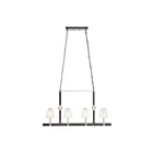 ELK Home Armstrong Grove 83447-4 Espresso 4 Lights 240W Linear Chandelier