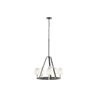 ELK Home 83448-5 Armstrong Grove 300W 5-Lights Espresso Chandelier