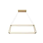 ELK Home Minimalist 85057-LED Soft Gold 1 Light 36W LED Linear Chandelier