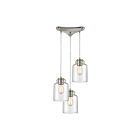 ELK Home Josie 85213-3 Satin Nickel 3 Lights 180W Multi Pendant