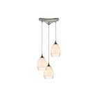ELK Home Cirrus Configurable 85214-3 Satin Nickel 3 Lights 300W Multi Pendant