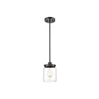 ELK Home Mason 85216-1 Oil Rubbed Bronze 1 Light 100W Mini Pendant