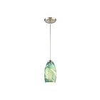 ELK Home Evening Sky 85281-1 Satin Nickel 1 Light 60W Mini Pendant