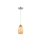 ELK Home Evening Sky 85291-1 Satin Nickel 1 Light 60W Mini Pendant