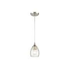 ELK Home Miranda 85321-1 Satin Nickel 1 Light 60W Mini Pendant