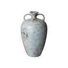 ELK Home 857088 Pale Blue Mottled Starling Vase