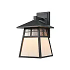 ELK Home Cottage 87051-1 Matte Black 1 Light 60W Outdoor Wall Sconce