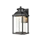 ELK Home Irvine 87121-LED Matte Black 1 Light 15W LED Outdoor Wall Sconce