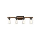 ELK Home Crenshaw 89133-4 Distressed Black 4 Lights 240W Vanity Light