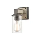 ELK Home Crenshaw 89140-1 Anvil Iron 1 Light 60W Wall Sconce