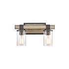 ELK Home Crenshaw 89141-2 Anvil Iron 2 Lights 120W Vanity Light