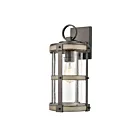 ELK Home Crenshaw 89145-1 Anvil Iron 1 Light 60W Outdoor Wall Sconce