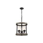 ELK Home Beaufort 89156-3 Anvil Iron 3 Lights 180W Pendant