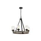 ELK Home 89159-6 Beaufort 360W 6-Lights Anvil Iron Chandelier