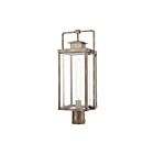 ELK Home Crested Butte 89185-1 Vintage Brass 1 Light 60W Outdoor Post Light