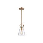 ELK Home Gabby 89305-1 Brass 1 Light 60W Mini Pendant