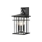 ELK Home Oak Park 89361-3 Matte Black 3 Lights 180W Outdoor Wall Sconce