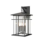 ELK Home Oak Park 89362-4 Matte Black 4 Lights 240W Outdoor Wall Sconce