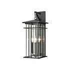 ELK Home Oak Park 89363-3 Matte Black 3 Lights 180W Outdoor Wall Sconce