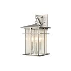 ELK Home Oak Park 89371-3 Antique Brushed Aluminum 3 Lights 180W Outdoor Wall Sconce