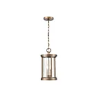 ELK Home Brison 89395-2 Vintage Brass 2 Lights 120W Outdoor Pendant