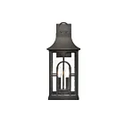 ELK Home Triumph 89601-2 Textured Black 2 Lights 120W Outdoor Wall Sconce
