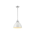 ELK Home Somerville 89650-1 Gloss White 1 Light 60W Pendant