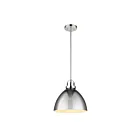 ELK Home Somerville 89660-1 Polished Nickel 1 Light 60W Pendant
