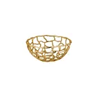 ELK Home 8990-008 Gold Free Form Bowl - Small
