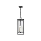 ELK Home 90004-3 Gladwyn 180W 3-Lights Matte Black Outdoor Hanging Light