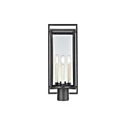 ELK Home 90005-3 Gladwyn 180W 3-Lights Matte Black Outdoor Post Lantern