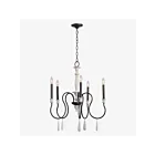 ELK Home 90201-5 Brownell 45W 5-Lights Anvil Iron Chandelier