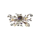 ELK Home Brillare 89723-4 240W Natural Brass Semi Flush Mount