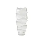 ELK Home 9166-042 Gloss White Jaya Vase