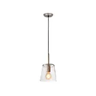 ELK Home Netta 96114-1 Satin Nickel 1 Light 60W Mini Pendant