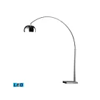ELK Home Penbrook D1428-LED Silver 1 Light 9.5W LED Floor Lamp