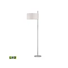 ELK Home Attwood D2473-LED Polished Nickel 1 Light 9.5W LED Floor Lamp