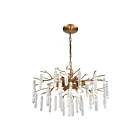 ELK Home D3780 Kvist 360W 6-Lights Cafe Bronze Chandelier