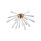 ELK Home Spiritus D4146F Aged Brass 4 Lights 48W Flush Mount