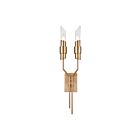 ELK Home Carisbrooke D4459 Burnished Brass 2 Lights 80W Wall Sconce
