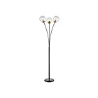 ELK Home Boudreaux D4481 Matte Black 3 Lights 15W Floor Lamp