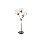 ELK Home D4482 Boudreaux 15W 3-Lights Matte Black Table Lamp