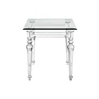 ELK Home H0015-9097 Clear Jacobs Accent Table - Square