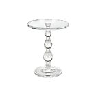 ELK Home H0015-9100 Clear Jacobs Accent Table - Round