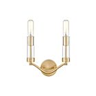 ELK Home Celsius H0018-8562 Satin Brass 2 Lights 120W Wall Sconce