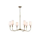 ELK Home H0019-9613 West Point 360W 6-Lights Brass Chandelier
