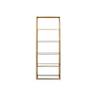 ELK Home H0115-7724 Gold Strie Bookcase