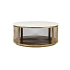 ELK Home H0805-8790 Antique Gold Solea Coffee Table