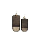 ELK Home H0807-8734-S2 Matte Brown Mara Bottles - Set of 2