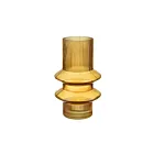 ELK Home S0016-10121 Yellow Cenon Vase - Small